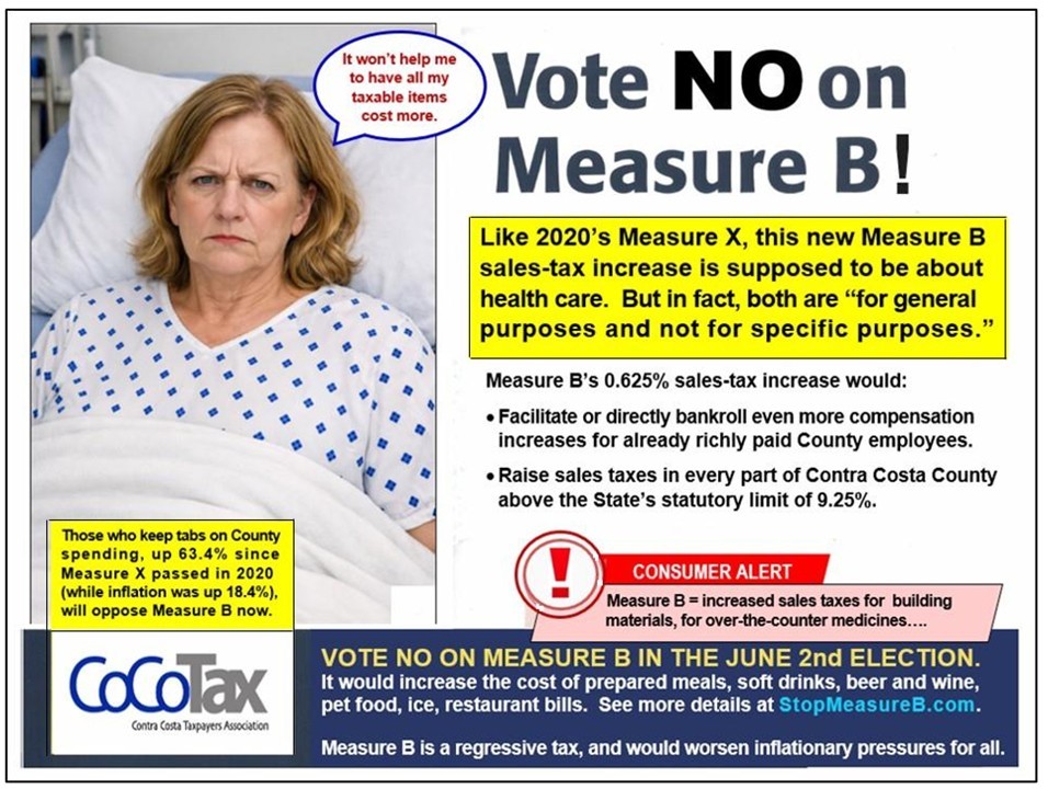 No on Measure B Mailer Response